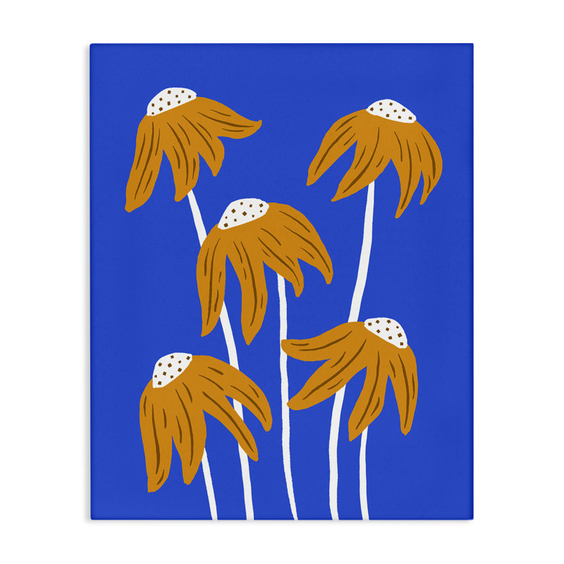 Art mural sur toile fleurs de tournesol séchées par Ahmad Mêmeh Hussein, H 20 po x l 16 po