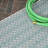 Chevron Modern Concentric Squares Aqua/Light Gray Indoor/Outdoor Rug-69805176