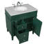 Rivers 32'' Single Bathroom Vanity with Marble Top-627615754