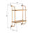 Emery Wood & Metal 2 Tier Wall Shelf-367769237-365553649