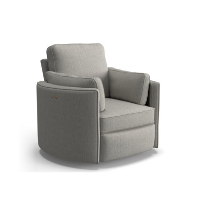 Power Swivel Barrel Recliner by Birch Lane