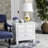Aonesty 24'' W Solid Wood Nightstand-1329036383