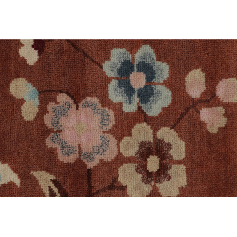 Art Deco Handmade Wool Area Rug