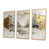 Toile naturelle avec cadre flottant