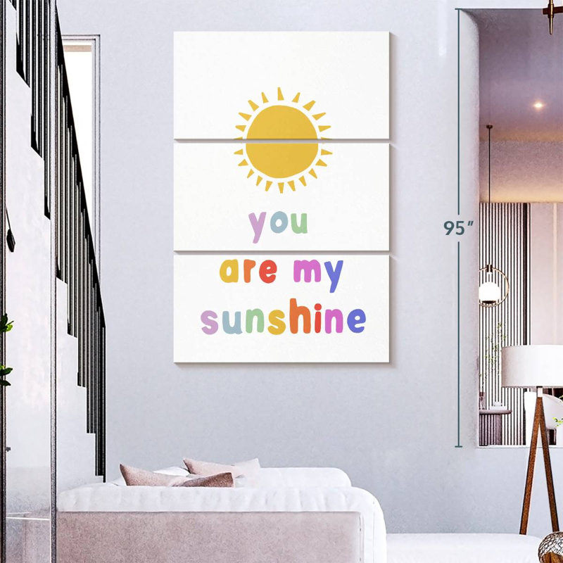 Sunny You Are My Sunshine, H 74 po x l 48 po