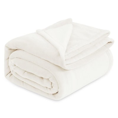 Couvre-lit pour lit - Couvertures douillettes douillettes en polaire, jeté en flanelle chaude et légère pour toutes les saisons