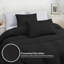 Microfiber Solid Colour Duvet Cover Set-126494705-126494697