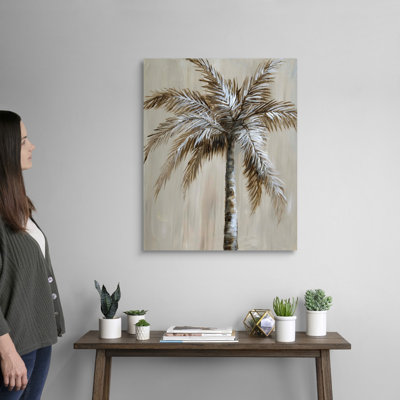«Palm Magic II», art mural sur toile