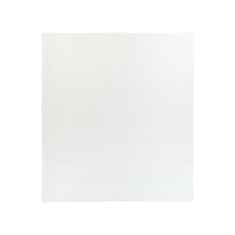 RAGALA Cotton Solid Colour Bedspread, 220 x 240 cm Bedspread, Light Beige