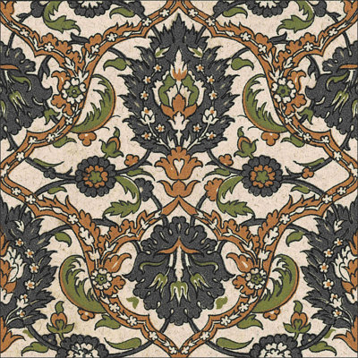 " No Canvas* Persian Tile VIII "