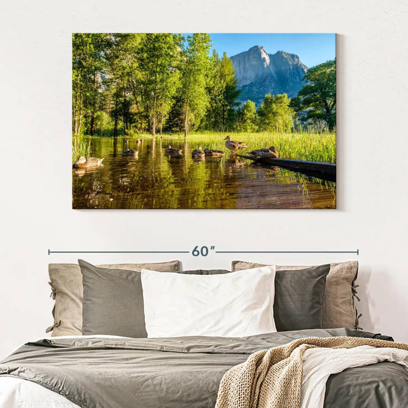 Alvord Flooded Meadow Boardwalk, 34" H x 51" W