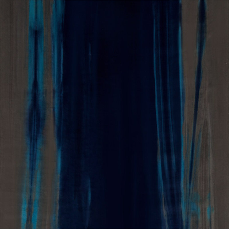 Amazilia Velvets Fabric, Cocoa/Lagoon/Blueberry