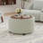 Teddy Round Coffee Table with Storage-601778401