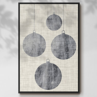 Soph Sophical Christmas Collection E - reproduction sur toile avec cadre flottant