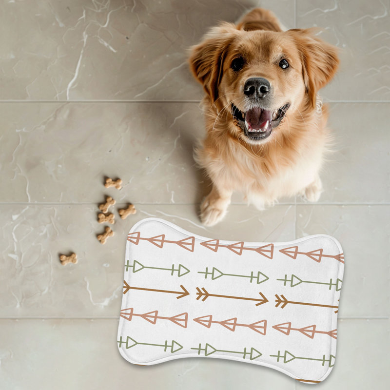 Hippie Boho - 1 Piece Bone Shape Feeding Mat
