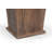 Wood Planter Natural H 31.5" & L 16"