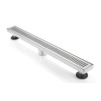 BOANN 304 Stainless Steel Rectangular Linear Shower Floor Drain (28 in)