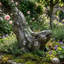 Heyer Animals Weather Resistant Plastic Garden Statue