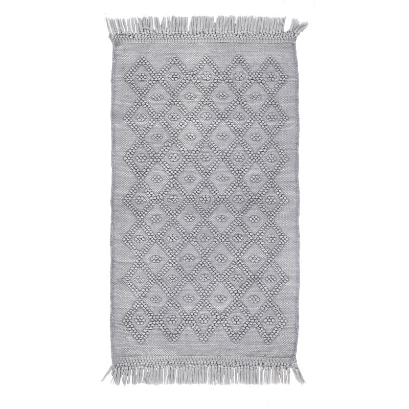 Bath Rug, Grey, 70cm W x 120cm L