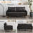 Cococon 70'' Upholstered Loveseat Sofa-1253431747