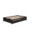 Raffaele Full Size Platform Bed with Twin Size Trundle and Two Drawers-2000242423