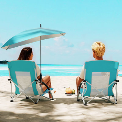 Folding Reclining Beach Chair