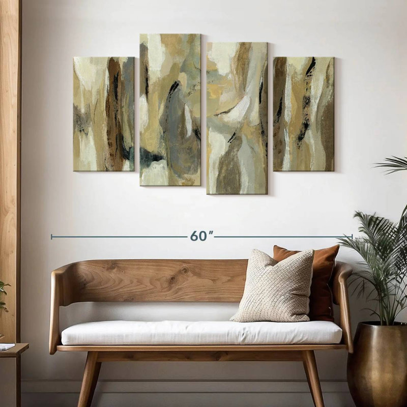 Avery Fluidity Neutral, 32" H x 52" W