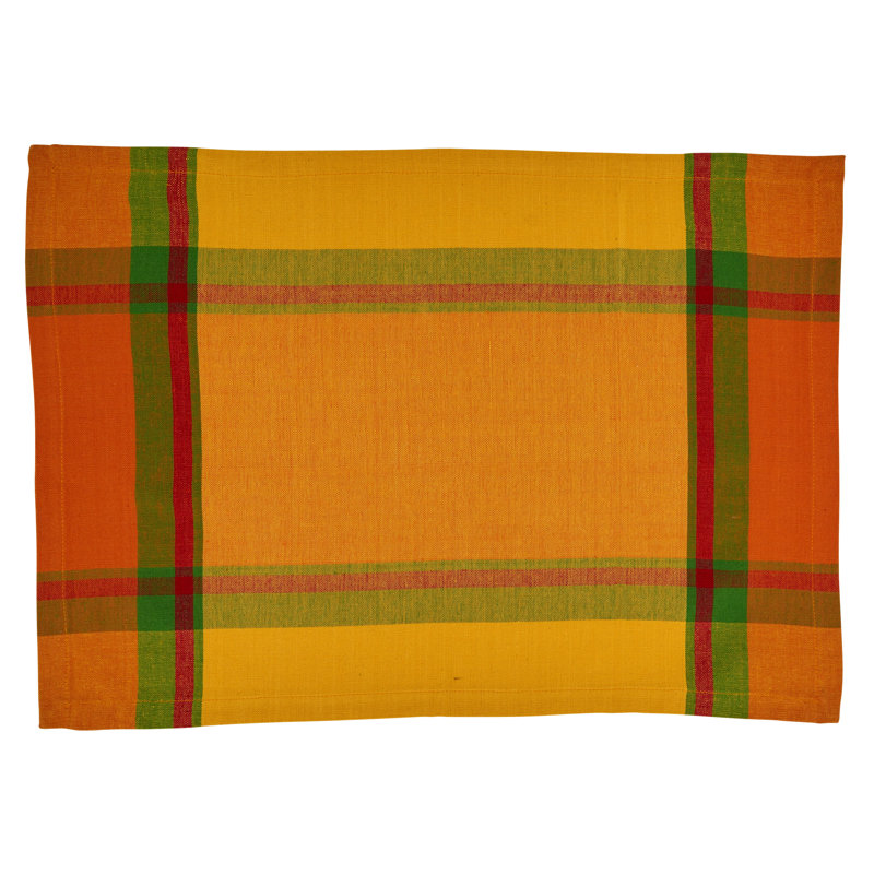 Manon Collection Cotton No Pattern Rectangle Placemat