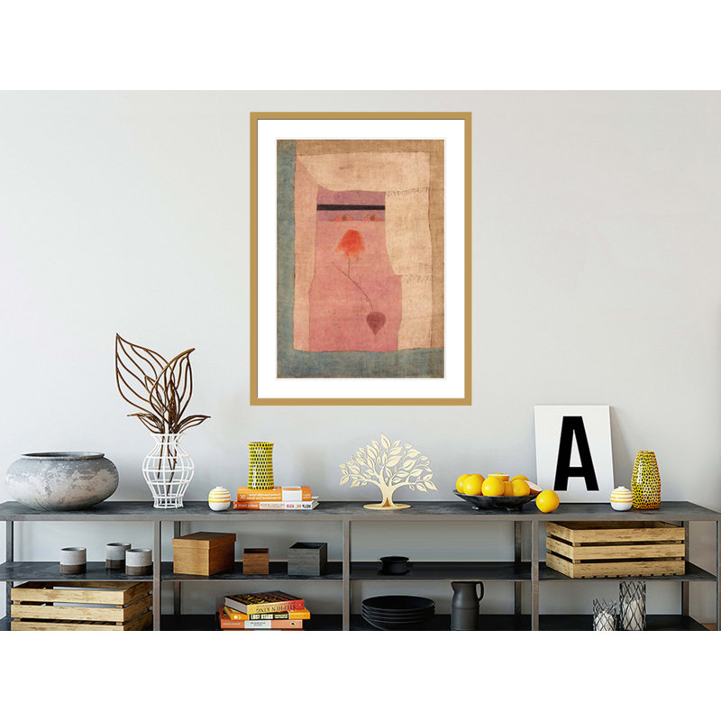 «Arabian Song» par Paul Klee, impression giclée sur cadre, H 41,5 po x l 31,33 po
