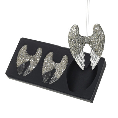 7cm Glass Hanging Figurine Ornament