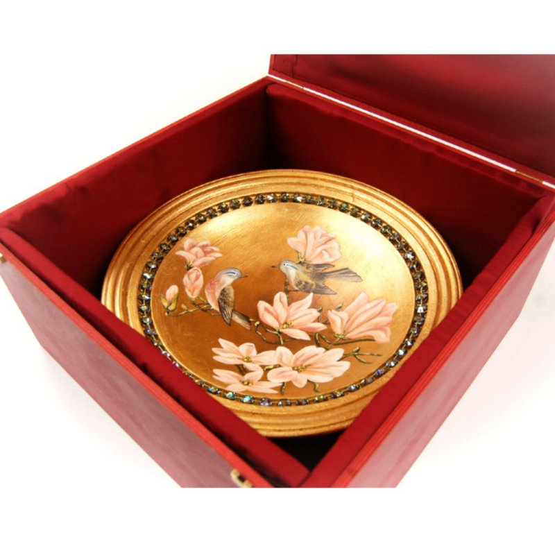 Agalma Handmade Wood Decorative Plate