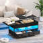 Metro Lane Lift Top Wooden Coffee Table with 2 Drawers And Storage Shelf-38663798