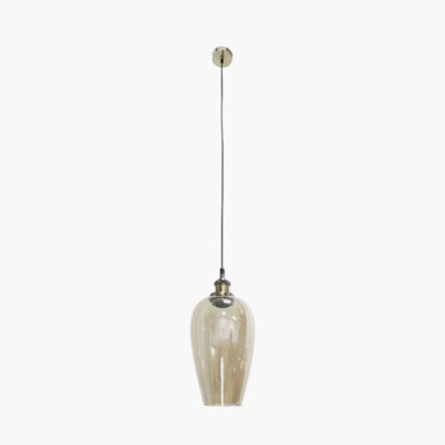 Clio 1 - Light Silver Single Pendant