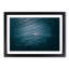 Boat in the Open Sea in Abstract - Picture Frame Graphic Art Print-55679061-55679066