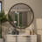 Bernulf Solid Wood Circle Wall Mirror