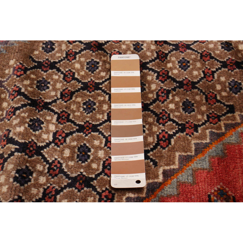 Tapis unique en laine 4 pi 3 po x 6 pi 10 po Yanne Yanne