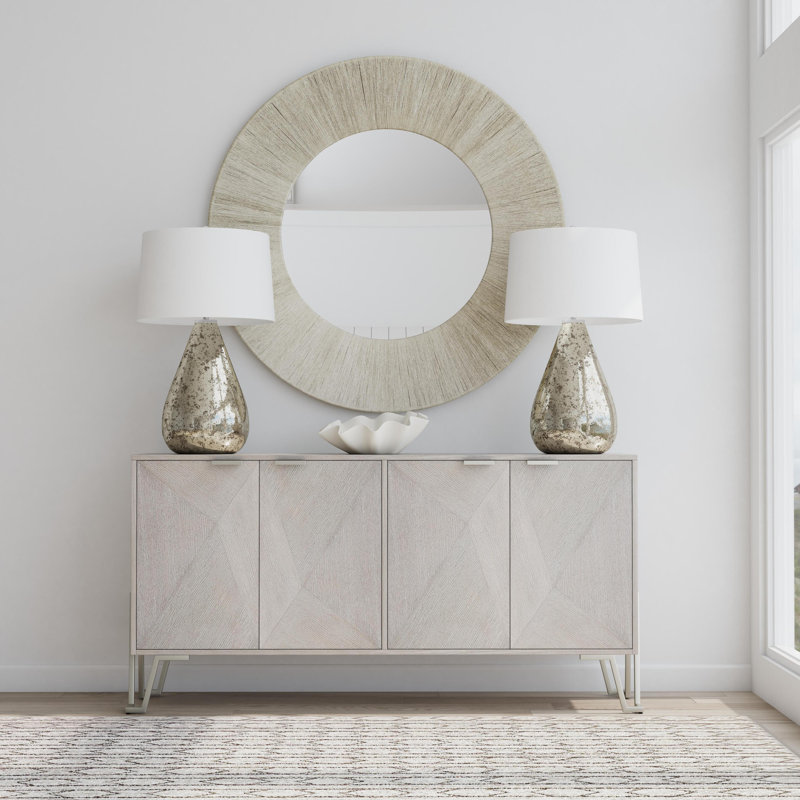Cecil Rope Round Wall Mirror