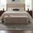 51.4" Enlarged Plush Teddy Chenille Upholstered Storage Ottoman Bench, No Assembly Required-1921034323