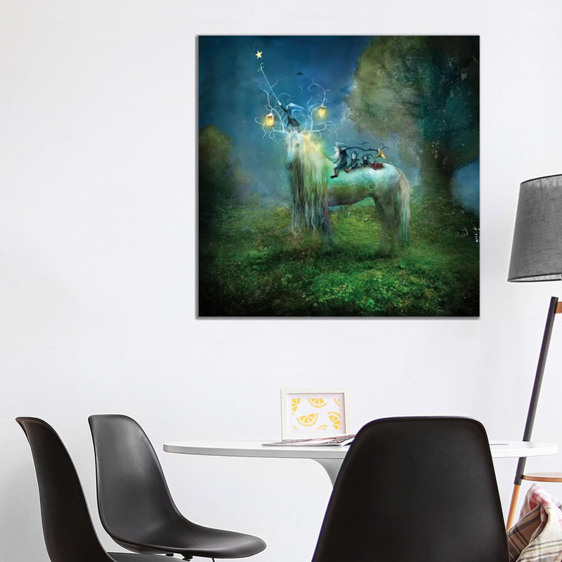 April by Alexander Jansson - Wrapped Canvas Print, 93.98 cm H x 93.98 cm W x 1.91 cm D