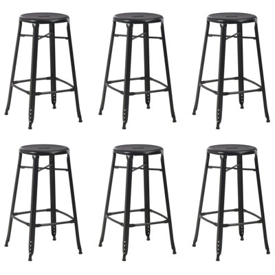 Holthaus Counter Stool with Metal Frame