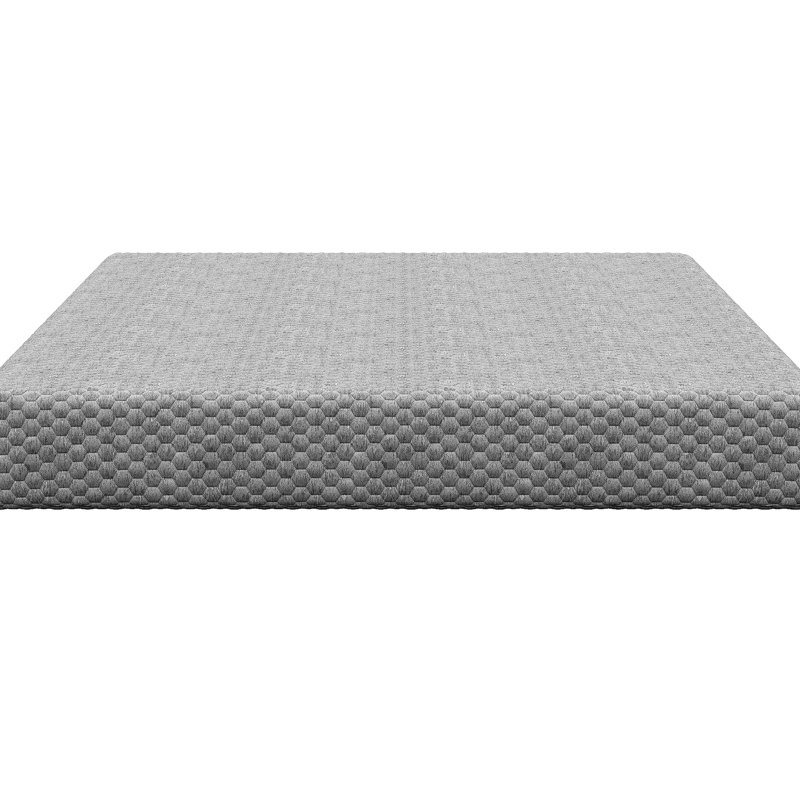 Matelas double entièrement en mousse, 10 po de longueur moyenne, gel frais, blanc pour un temps de repos de qualité à sommeil moyen