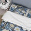 Ensemble de housse de couette à motif floral blanc et bleu Meadow Serenity II-486701743