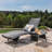Lisbeth Outdoor Chaise Lounge with Table-269379399