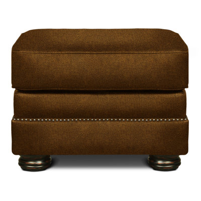 Buckingham Leather Ottoman