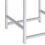 Tabouret de coiffeuse carré gris foncé-367686851