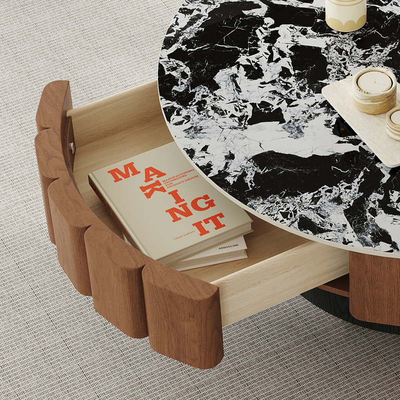 Table basse 35,2 po Modern