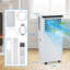 Le climatiseur portatif de 8 000 BTU comprend une télécommande et un ensemble de fenêtre, ultra-silencieux, refroidit jusqu'à 350 pieds carrés. Ft, installation facile