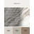 Machine Washable Peoro Posh & Luxe Marble Rug in Gray – White Binding-2020866852