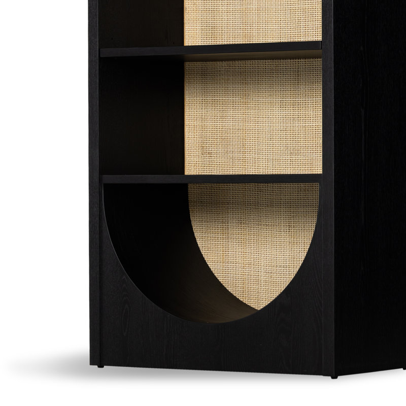 Higgs Bookcase, Brushed Ebony