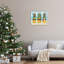 «Christmas Cool Pineapples», art de la giclée encadrée par Paul Brent-565107864-565107865